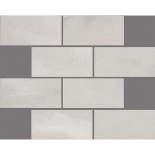 Picture of Shaw Floors - Onyx Brick Mosaic Matte 3 x 6 White