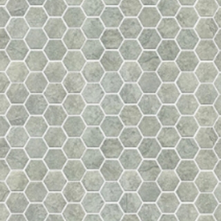 Picture of Shaw Floors - Crown Mosaic Hexagon Grey