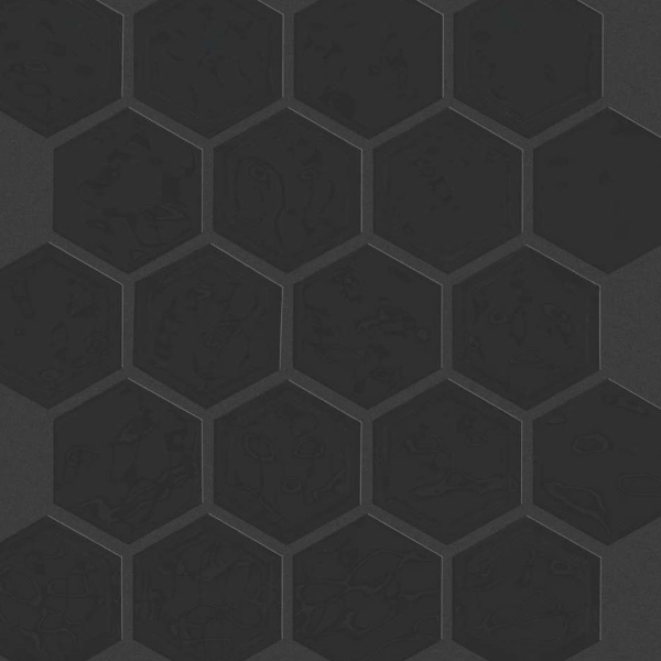 Picture of Shaw Floors - Geoscapes Hexagon Black