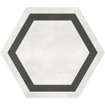Picture of Tesoro - Form Hexagon Ivory Frame