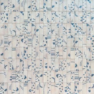 Picture of Marazzi - Rice 2 x 6 Deco Leaf Natural Leaf