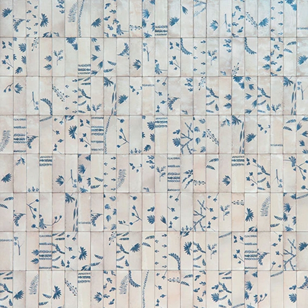 Picture of Marazzi - Rice 2 x 6 Deco Leaf Natural Leaf