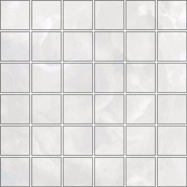 Picture of Stone Peak - Gemma Mosaic 2 x 2 Polished White Onyx