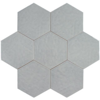 Picture of Tesoro - Albatross Hexagon Grey Glossy