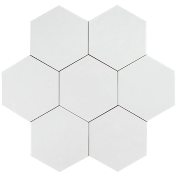 Picture of Tesoro - Albatross Hexagon White Matte
