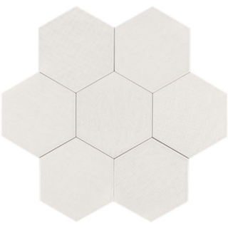 Picture of Tesoro - Albatross Hexagon Deco Cream Deco Glossy