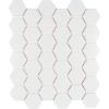 Picture of Tesoro - Gallery Hexagon Mosaic White Textured