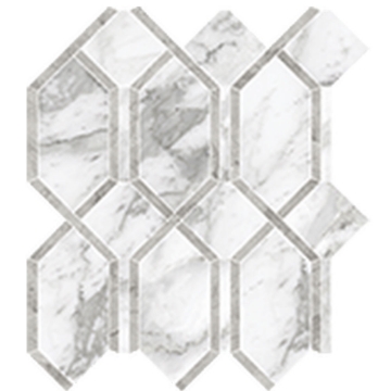 Picture of Anatolia Tile & Stone - La Marca Modella Mosaic Arabescato Polished