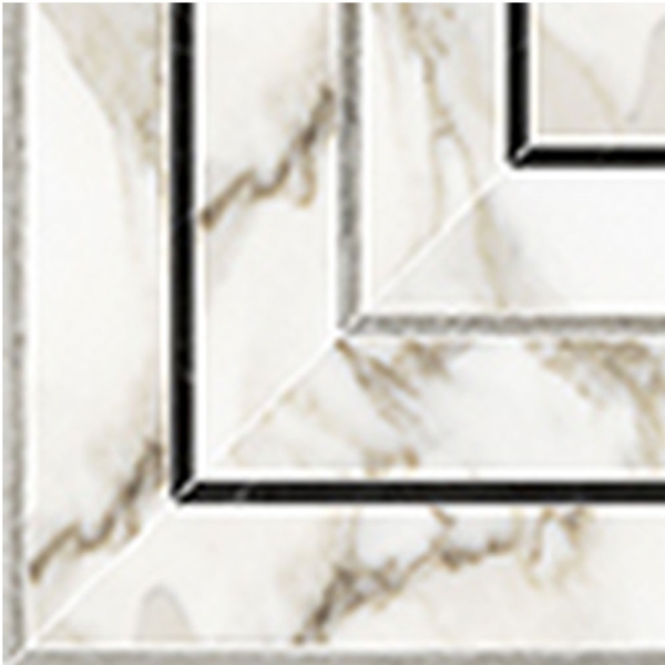 Picture of Anatolia Tile & Stone - La Marca Picco Mosaic Calacatta Paonazzo Honed