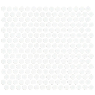 Picture of Shaw Floors - Baker Blvd Penny Round White Matte