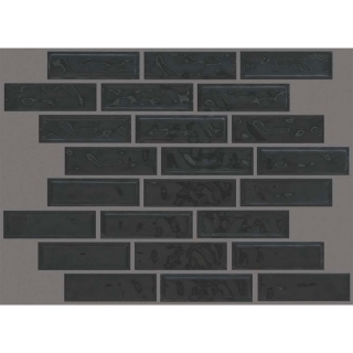 Picture of Shaw Floors - Geoscapes Random Linear Black