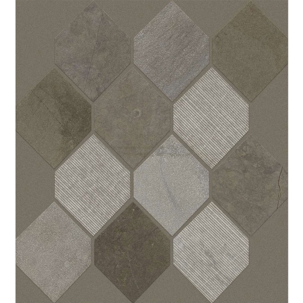 Picture of Shaw Floors - Haven View Stretch Hex Foussana Gray