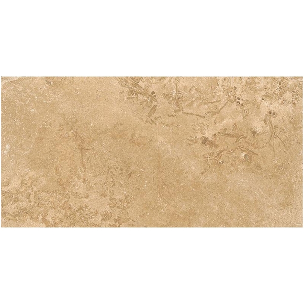 Picture of Kronos Ceramiche - Icon Travertine 12 x 24 Cross Cut Tivoli Walnut