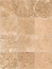 Picture of Kronos Ceramiche - Icon Travertine 12 x 24 Cross Cut Tivoli Walnut