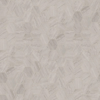 Picture of Shaw Floors - Natural Strata Hexagon Mosaic Grey