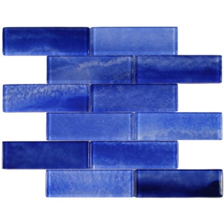 Picture of Tesoro - Gemstone 2 x 6 Staggered Mosaic Royal Blue