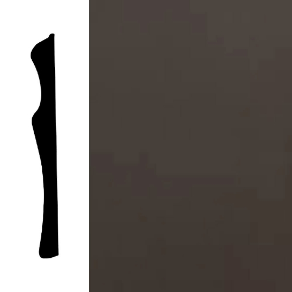 Picture of Mohawk - Sculpted Edge Wall Base 6 Deep Chestnut