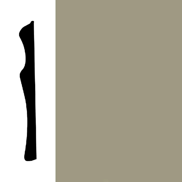 Picture of Mohawk - Sculpted Edge Wall Base 6 Pale Olive