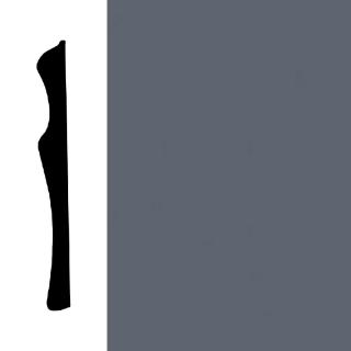 Picture of Mohawk - Sculpted Edge Wall Base 6 Slate