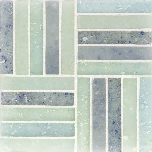 Picture of Ceramica Etc - Liquid Glass Sticks & Stacks Bermuda Blend