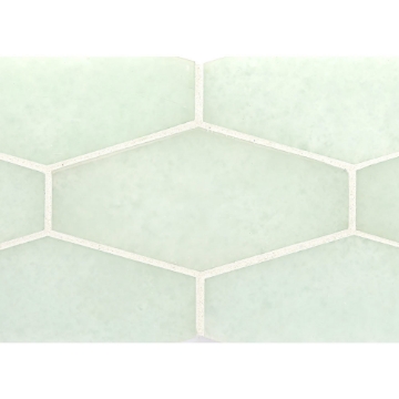 Picture of Ceramica Etc - Liquid Glass Large Elongated Hexagon Alaska