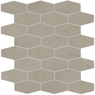 Picture of Marazzi - Classentino Marble Linear Hexagon Mosaic Coliseum Gray V2