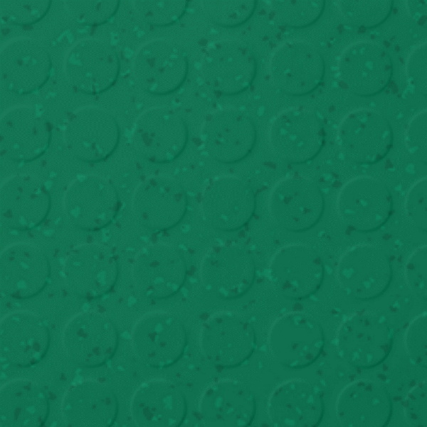 Picture of Roppe - Symmetry Low Profile Raised Circular Irish Green