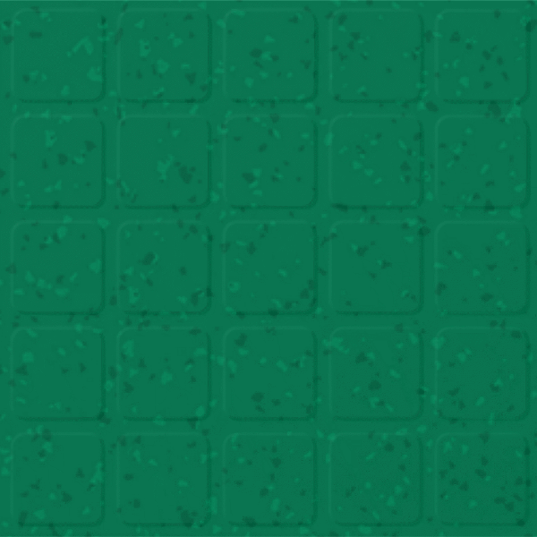 Picture of Roppe - Symmetry Raised Square Irish Green