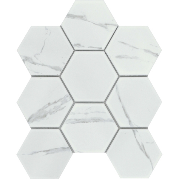 Picture of Emser Tile - Elegan 4 Hex Calacata