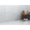 Picture of Emser Tile - Geometry Blue Atom
