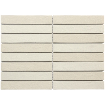 Picture of Emser Tile - Ikigai Mosaic 1 x 7 Chalk