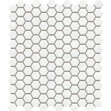 Picture of Emser Tile - Influence White Hex 1-inch