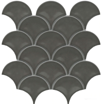 Picture of Emser Tile - Reward Fan Mosaic Gray