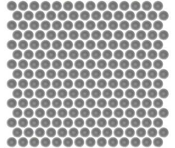 Picture of Emser Tile - Savvy Penny Mosaic Silver