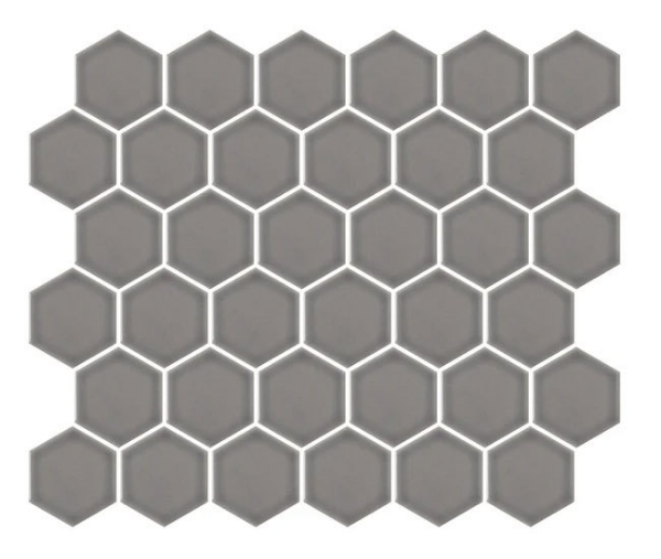 Picture of Emser Tile - Savvy Hexagon Mosaic Silver