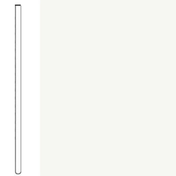 Picture of Mohawk Group - Straight Wall Base 4 .125 White