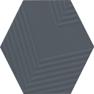 Picture of Marazzi - Rhyme and Reason Hexagon Indigo