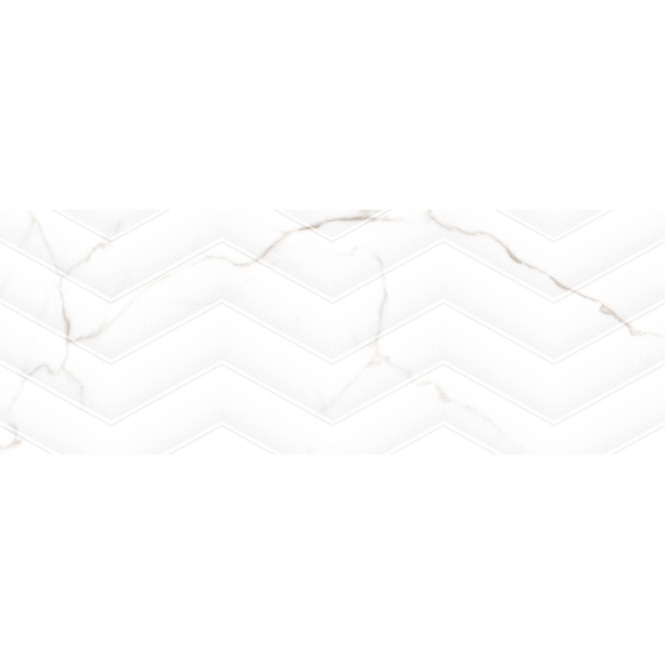 Picture of Emser Tile - Sculpture 13 x 36 Chevron White