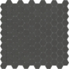 Picture of Emser Tile - Source 1 x 1 Hex Mosaic Black