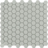 Picture of Emser Tile - Source 1 x 1 Hex Mosaic Gray