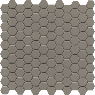 Picture of Emser Tile - Source 1 x 1 Hex Mosaic Taupe