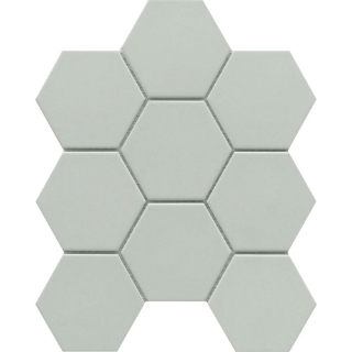 Picture of Emser Tile - Source 3 x 3 Hex Mosaic Gray