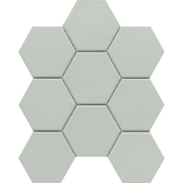 Picture of Emser Tile - Source 3 x 3 Hex Mosaic Gray