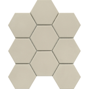 Picture of Emser Tile - Source 3 x 3 Hex Mosaic Fawn Matte