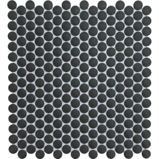Picture of Emser Tile - Source Penny Round Black