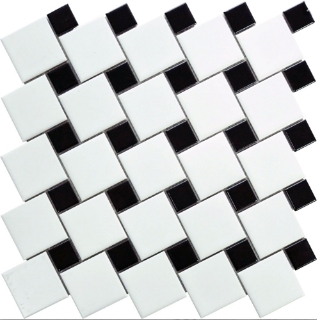 Picture of Emser Tile - Spin White Black