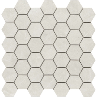 Picture of Emser Tile - Sterlina II Hexagon Mosaic Silver