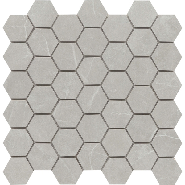 Picture of Emser Tile - Sterlina II Hexagon Mosaic Gray