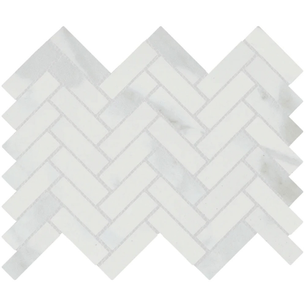 Picture of Emser Tile - Vara Herringbone Mosaic Varzo