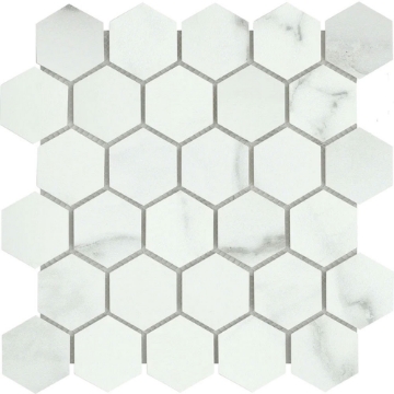Picture of Emser Tile - Visconde Hex Mosaic Silver